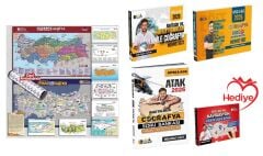 HEDİYELİ - Eğit Akademi 2026 KPSS MEB-AGS Haritalar ve Hafıza Teknikleri Coğrafya + Efsane 10 lu Harita + Ders Notu + Soru Bankası 4 lü Set - Mehmet Eğit Eğit Akademi
