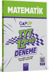 Çap Yayınları YKS TYT Matematik 12x40 UP Deneme Video Çözümlü Çap Yayınları
