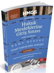 Savaş 2025 HMGS Kamu Hukuku İdari Yargılama Hukuku Soru Bankası 3. Baskı - Sinan Sakin Savaş Yayınları