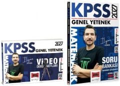 Yargı 2027 KPSS Matematik Video Ders Notları + Soru Bankası 2 li Set- İlyas Güneş Yargı Yayınları