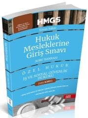 Savaş 2025 HMGS Özel Hukuk İş ve Sosyal Güvenlik Hukuku Soru Bankası 3. Baskı - Sinan Sakin Savaş Yayınları