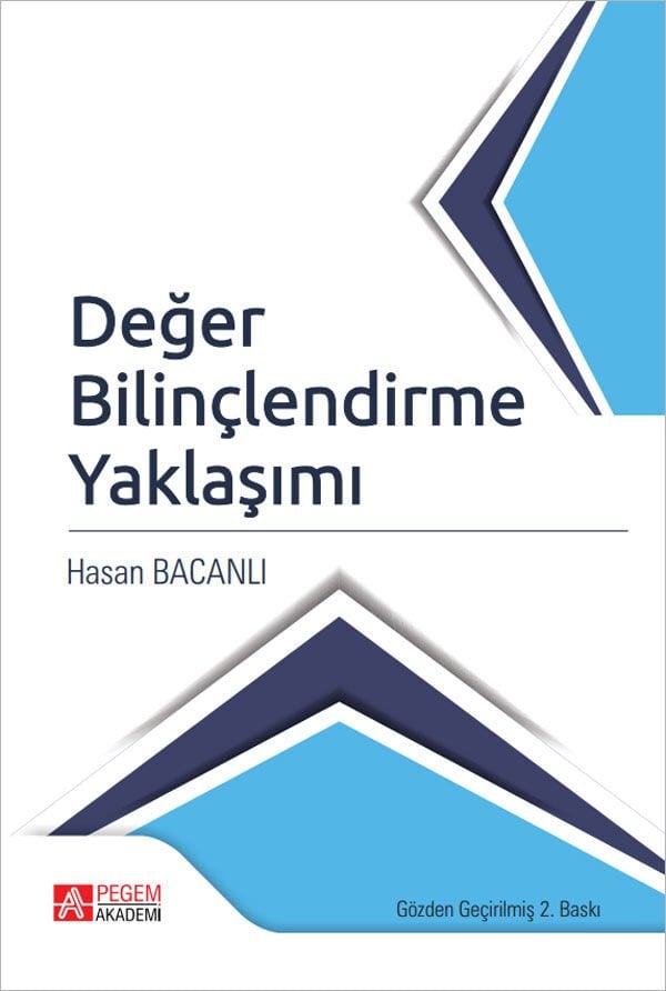 Pegem Değer Bilinçlendirme Yaklaşımı-  Hasan Bacanlı Pegem Akademi Yayıncılık
