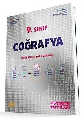 Esen 9. Sınıf Coğrafya Konu Özetli Soru Bankası Esen Yayınları