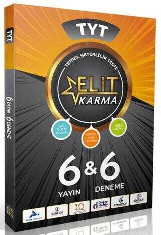 Elit Karma YKS TYT Elit Karma 6x6 Deneme Çözümlü Elit Karma