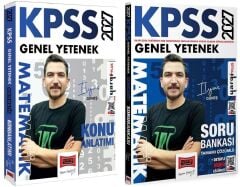Yargı 2027 KPSS Matematik Konu + Soru Bankası 2 li Set - İlyas Güneş Yargı Yayınları