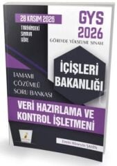 Pelikan 2026 GYS İçişleri Bakanlığı Veri Hazırlama ve Kontrol İşletmeni Soru Bankası Çözümlü Görevde Yükselme - Emin Hüseyin Şahin Pelikan Yayınevi