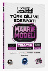 Çap Yayınları 2028 YKS AYT Türk Dili ve Edebiyatı Ders Platosu Maarif Modeli Tematik Soru Bankası Çap Yayınları