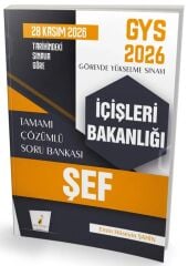 Pelikan 2026 GYS İçişleri Bakanlığı ŞEF Soru Bankası Çözümlü Görevde Yükselme - Emin Hüseyin Şahin Pelikan Yayınevi