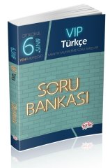 Editör 6. Sınıf VIP Türkçe Soru Bankası Editör Yayınları