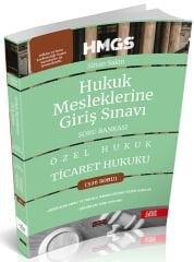 Savaş 2025 HMGS Özel Hukuk Ticaret Hukuku Soru Bankası 4. Baskı - Sinan Sakin Savaş Yayınları