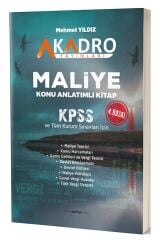 A Kadro KPSS A Grubu Maliye Konu Anlatımlı 4. Baskı - Mehmet Yıldız A Kadro Yayınları