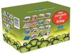 Dünya Çocuk Klasikleri 50 Kitap Set  Parıltı Yayınları