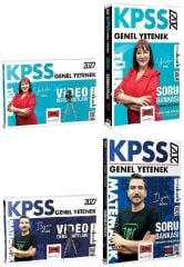 Yargı 2027 KPSS Türkçe + Matematik Video Ders Notları + Soru Bankası 4 lü Set Yargı Yayınları