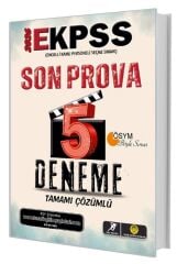 Tasarı Dev Kadro 2026 EKPSS Son Prova 5 Deneme Çözümlü Tasarı Yayınları