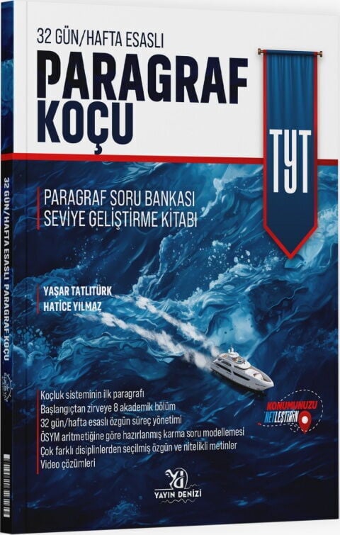 Yayın Denizi YKS TYT Paragraf Koçu Soru Bankası Yayın Denizi Yayınları