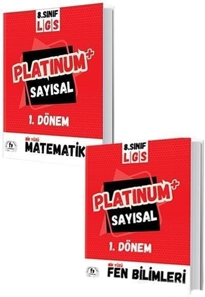 Fi Yayınları 8. Sınıf LGS Sayısal 1. Dönem Platinum Soru Bankası Fi Yayınları