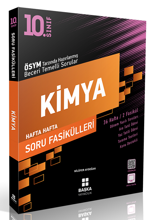 Başka 10. Sınıf Kimya Hafta Hafta Soru Fasikülleri Başka Yayınları