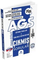 SÜPER FİYAT - Dizgi Kitap 2025 MEB-AGS Eğitimin Temelleri ve Türk Milli Eğitim Sistemi Çıkmış Sorular Çözümlü Dizgi Kitap