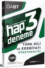 SÜPER FİYAT - İndeks Akademi ÖABT Türk Dili ve Edebiyatı Hap 3 Deneme Çözümlü İndeks Akademi Yayıncılık