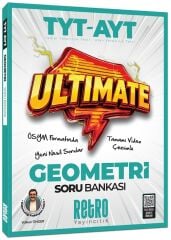 Retro YKS TYT AYT Geometri Ultimate Soru Bankası Çözümlü - Volkan Önder Retro Yayıncılık