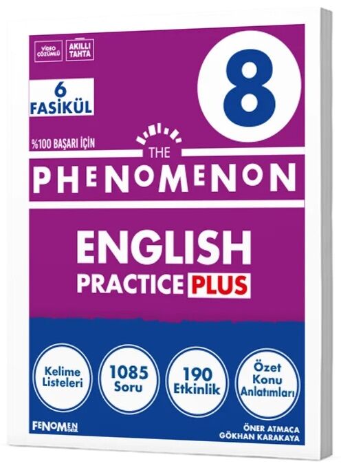 Fenomen Okul 8. Sınıf İngilizce The Phenomenon Practice Plus Fenomen Okul Yayınları