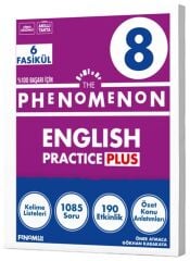 Fenomen Okul 8. Sınıf İngilizce The Phenomenon Practice Plus Fenomen Okul Yayınları