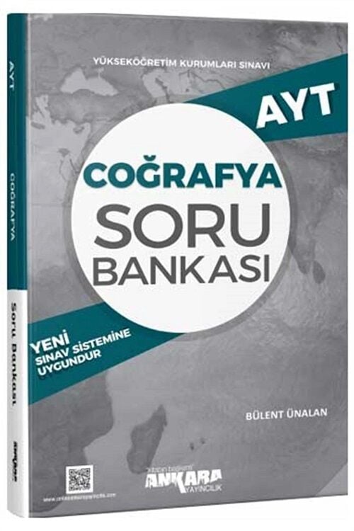 SÜPER FİYAT - Ankara Yayıncılık YKS AYT Coğrafya Soru Bankası Ankara Yayıncılık