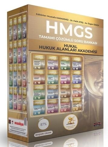 Savaş HMGS HUKAL Hukuk Alanları Akademisi Soru Bankası Seti Çözümlü - Mustafa Karadeniz Savaş Yayınları