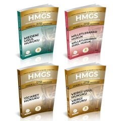 Savaş HMGS HUKAL Hukuk Alanları Akademisi Soru Bankası Seti Çözümlü - Mustafa Karadeniz Savaş Yayınları