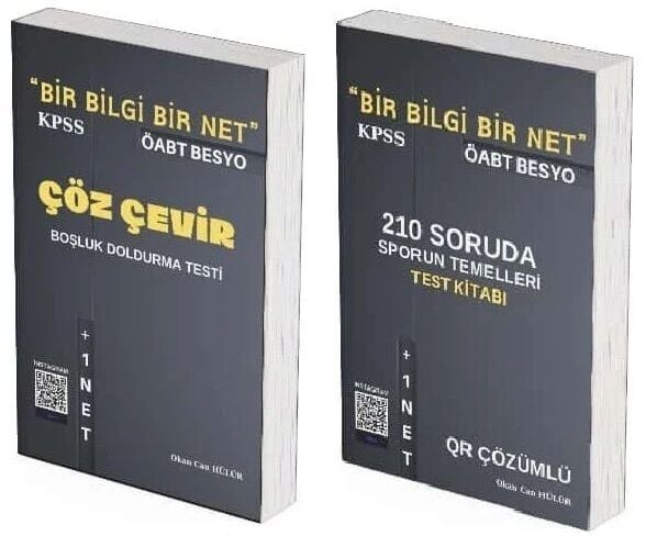Bir Bilgi Bir Net ÖABT Beden Eğitimi Boşluk Doldurma + Test 2 li Set - Okan Can Hülür Bir Bilgi Bir Net