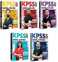 Yargı 2027 KPSS Genel Yetenek Genel Kültür Soru Bankası 5 li Set Yargı Yayınları