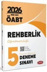 Data 2026 ÖABT MEB-AGS Rehberlik Öğretmenliği 5 Deneme Çözümlü Data Yayınları