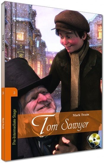 Kapadokya İngilizce Hikaye Tom Sawyer Stage 3 Mark Twain Kapadokya Yayınları