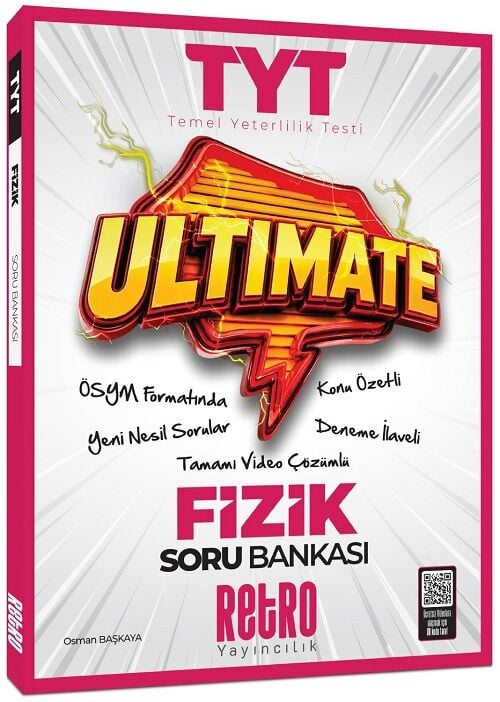 Retro YKS TYT Fizik Ultimate Soru Bankası Çözümlü - Osman Başkaya Retro Yayıncılık