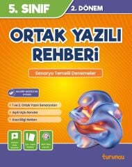 Tudem 5. Sınıf 2. Dönem Ortak Yazılı Rehberi Senaryo Temelli Denemeler Tudem Yayınları