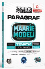 Çap Yayınları 2028 YKS TYT AYT Paragraf Ders Platosu Maarif Modeli Tematik Soru Bankası Çap Yayınları