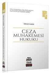 Savaş 2021 Ceza Muhakemesi Hukuku Altın Seri - Sinan Sakin 7. Baskı Savaş Yayınları