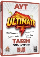 Retro YKS AYT Tarih Ultimate Soru Bankası Çözümlü - Mehmet Celal Özyıldız Retro Yayıncılık