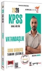 Yargı 2026 KPSS Vatandaşlık Soru Bankası Çözümlü Anka Ekibi - Mustafa Erkol Yargı Yayınları