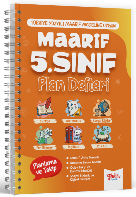 Takdir 5. Sınıf Maarif Plan Defteri Takdir Yayıncılık