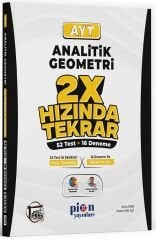 Pion YKS AYT Analitik Geometri 2x Hızında Tekrar Pion Yayınları