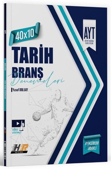 Hız ve Renk YKS AYT Tarih 40x10 Denemeleri Hız ve Renk Yayınları