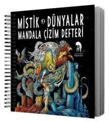 Mistik Dünyalar Yetişkinler İçin Mandala Çizim Defteri Romos Yayınevi