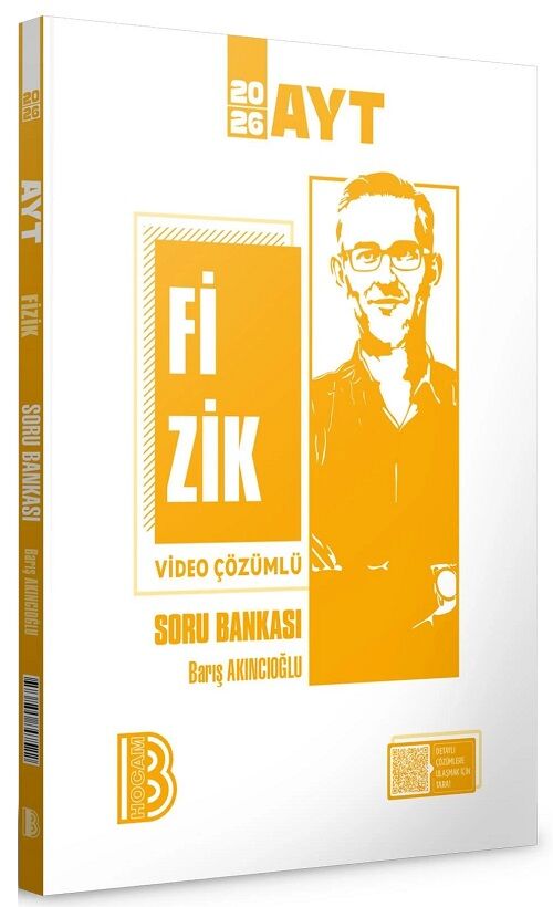 Benim Hocam 2026 YKS AYT Fizik Soru Bankası Video Çözümlü - Barış Akıncıoğlu Benim Hocam Yayınları
