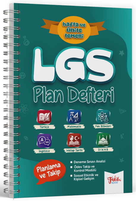 Takdir LGS Plan Defteri Takdir Yayıncılık