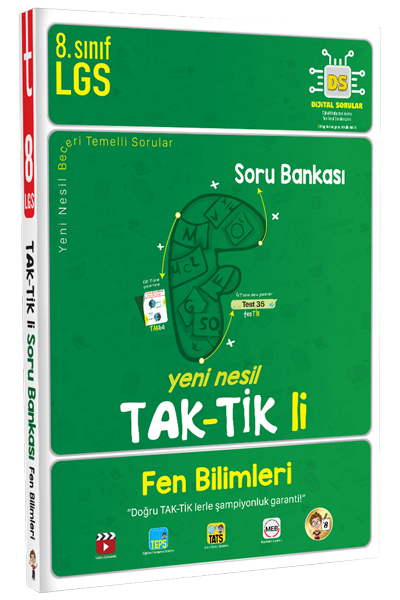 Tonguç 8. Sınıf LGS Fen Bilimleri Taktikli Soru Bankası Tonguç Akademi