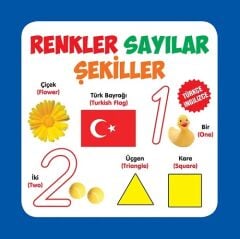Türkçe İngilizce Renkler Sayılar Şekiller Parıltı Yayınları