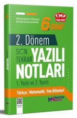 Master Work 6. Sınıf 2. Dönem 1. ve 2. Yazılı Notları Son Tekrar Master Work Yayınları