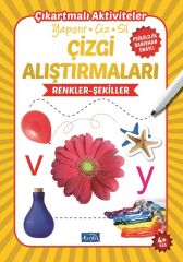 Çizgi Alıştırmaları - Renkler Şekiller Parıltı Yayınları