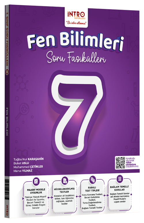 İntro 7. Sınıf Fen Bilimleri Soru Fasikülleri İntro Yayınları
